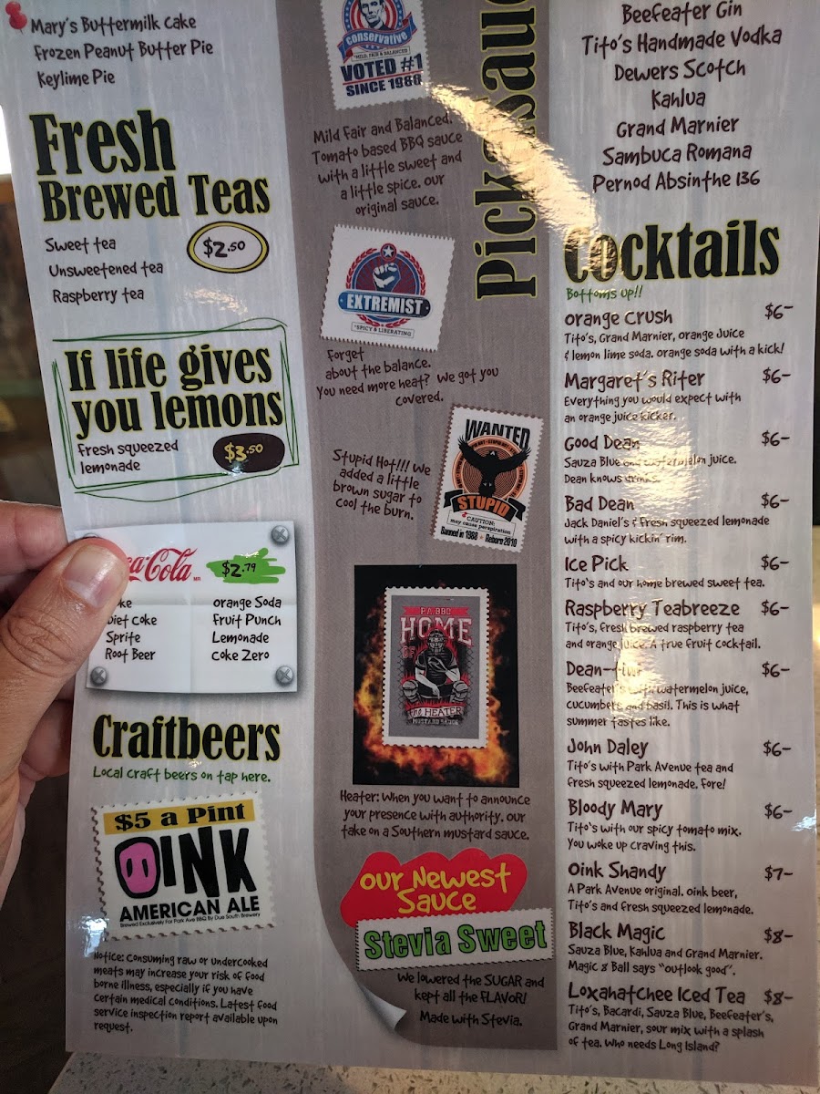 Park Avenue BBQ Grille Menu - Image 5